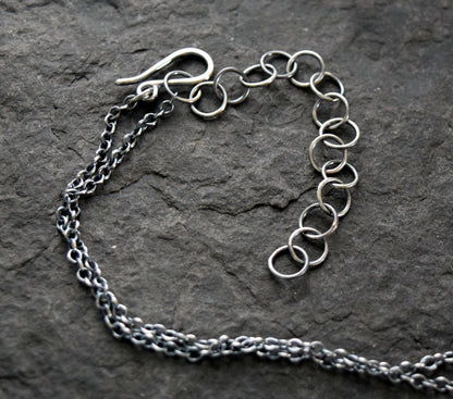 Labradorite Forest Necklace | Sterling Silver & Copper